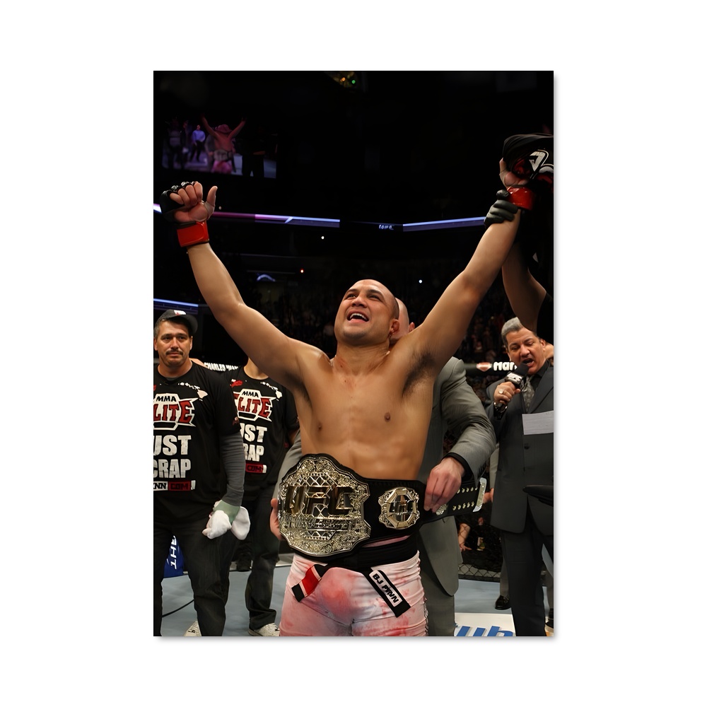 Poster penn célébrée – affiche MMA